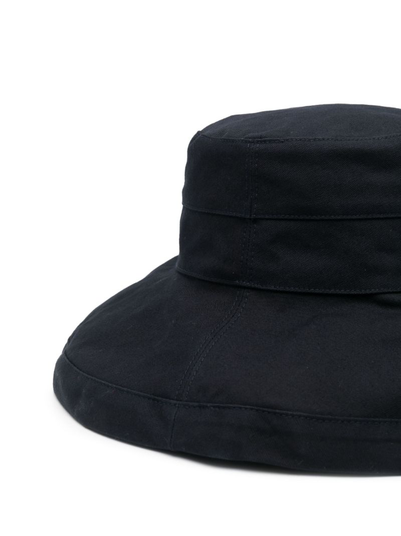 Blue Cotton Bucket Hat