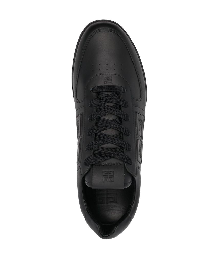 Black G4 Leather Sneakers
