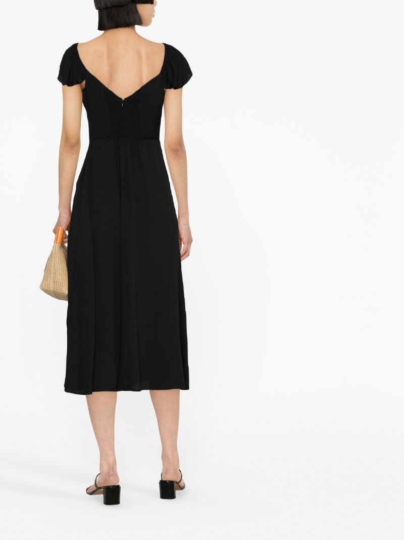 Black Baxley Midi Dress