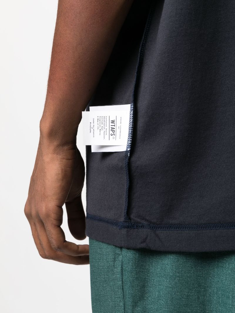 Blue Cut & Swen 24 Cotton T-shirt