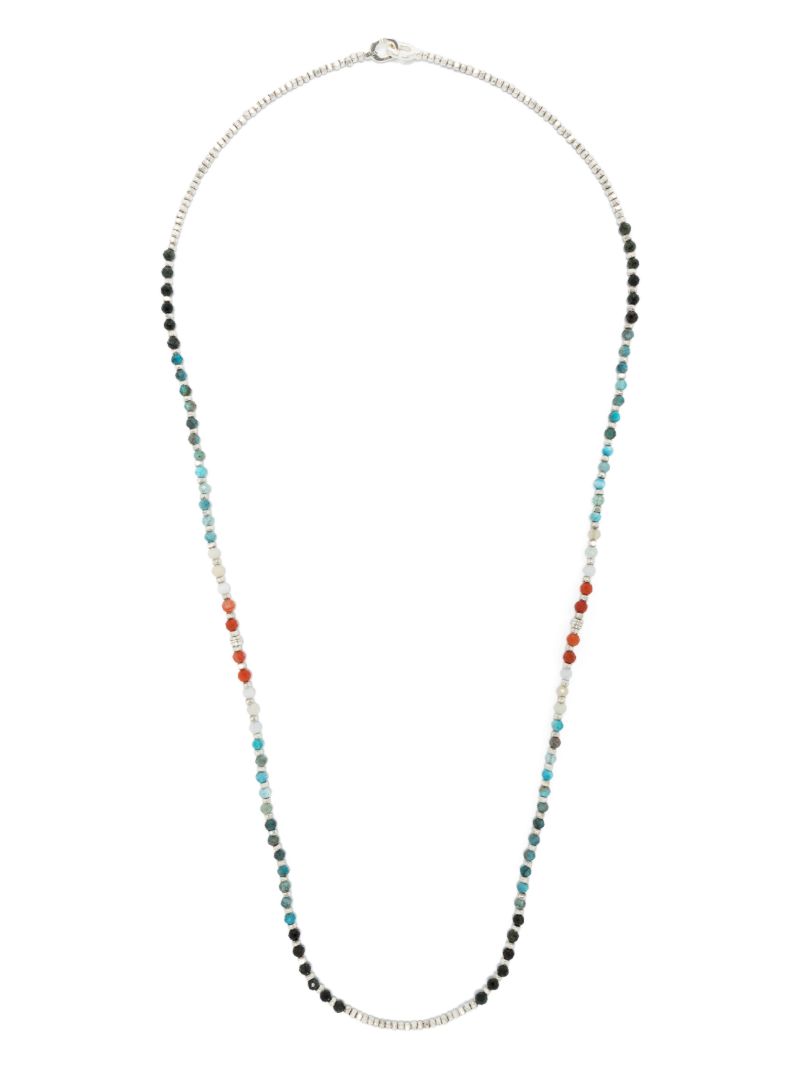 Sterling Silver Beaded Necklace