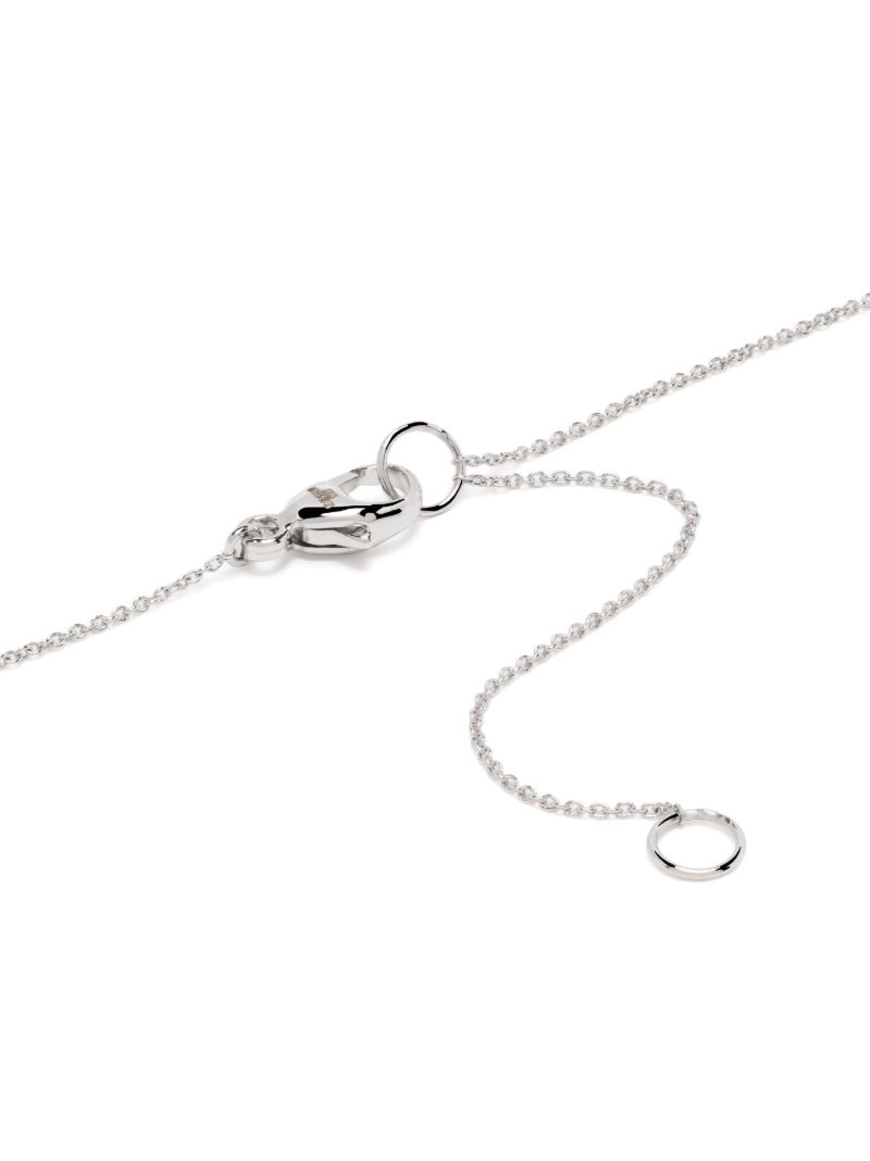 14k White Gold Alexa Jordyn Diamond Necklace