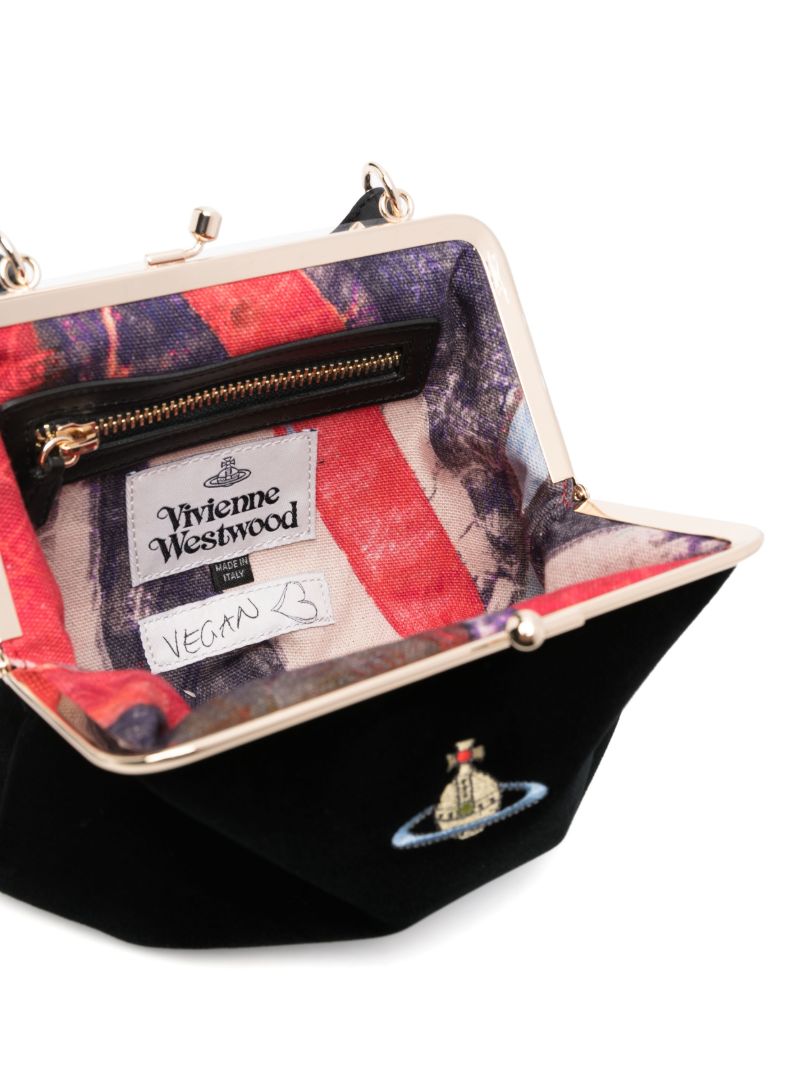 Black Granny Frame Mini Bag