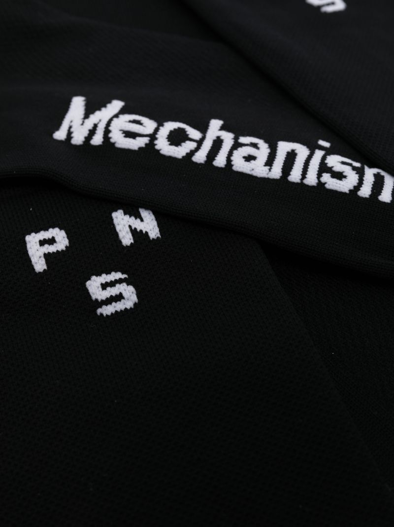 Black Mechanism Cycling Socks Set