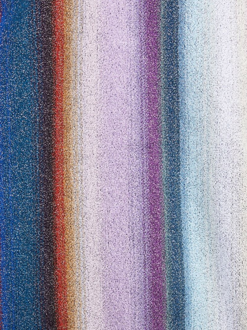 Multicolour Clancy Striped Bath Robe