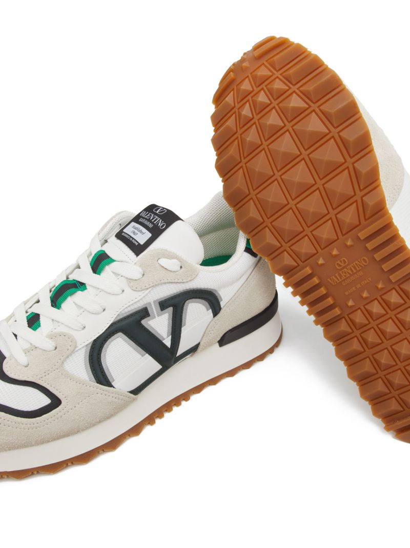 Grey Vlogo Pace Lace-up Sneakers