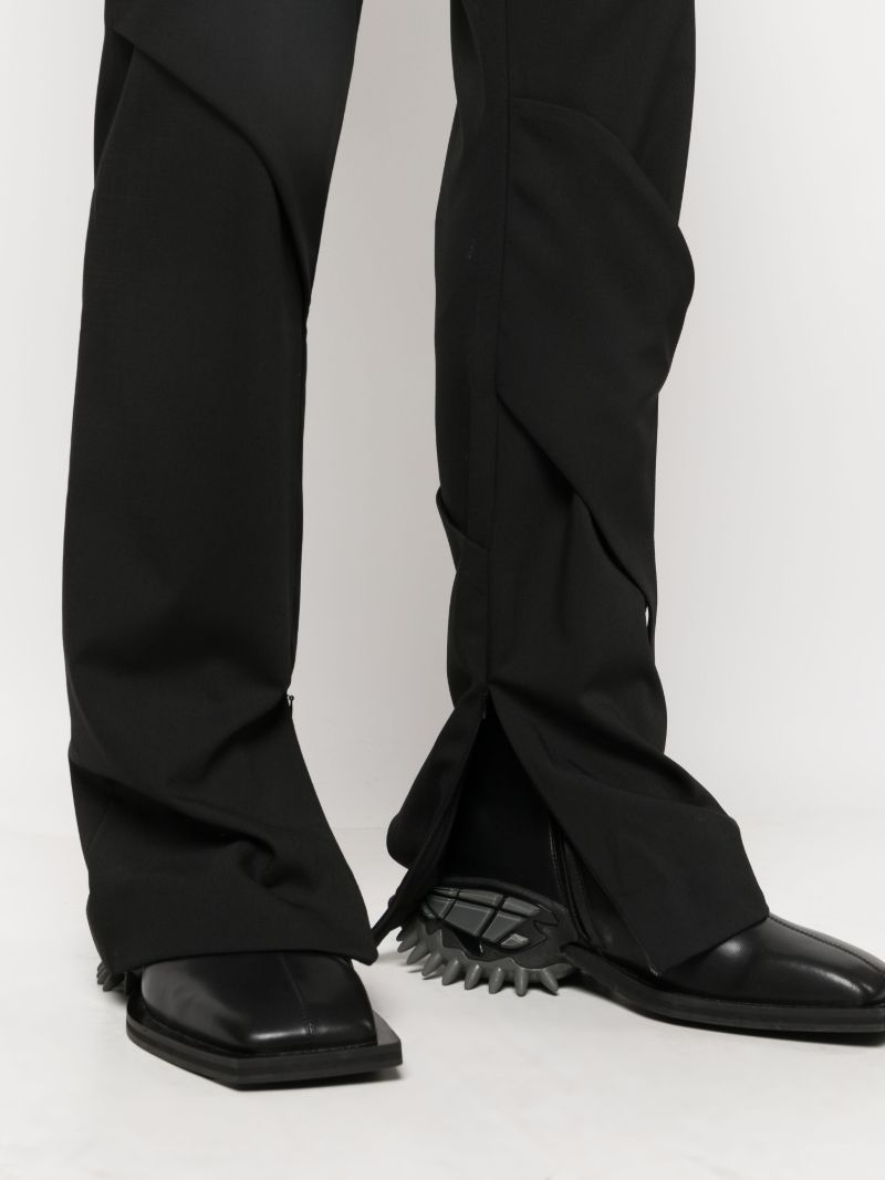 Black Integrated Tailored Trousers