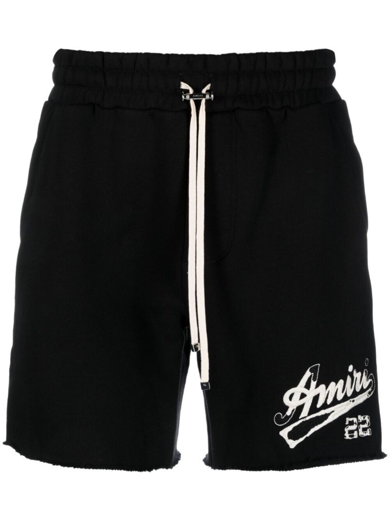 Logo Embroidered Track Shorts