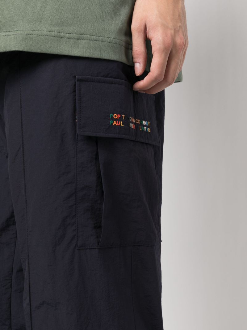 Blue Pop Cargo Trousers