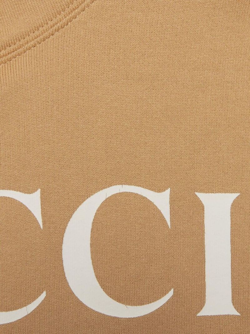 Beige Interlocking G Hoodie