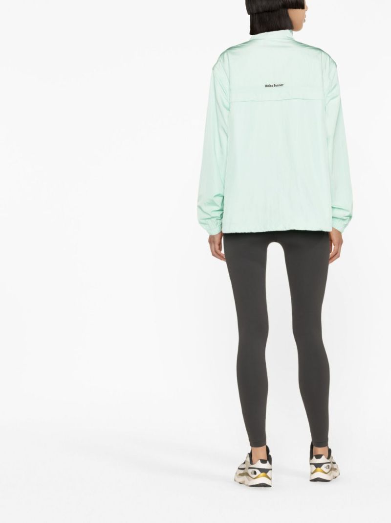 X Wales Bonner Green Adicolor Lock Up Jacket