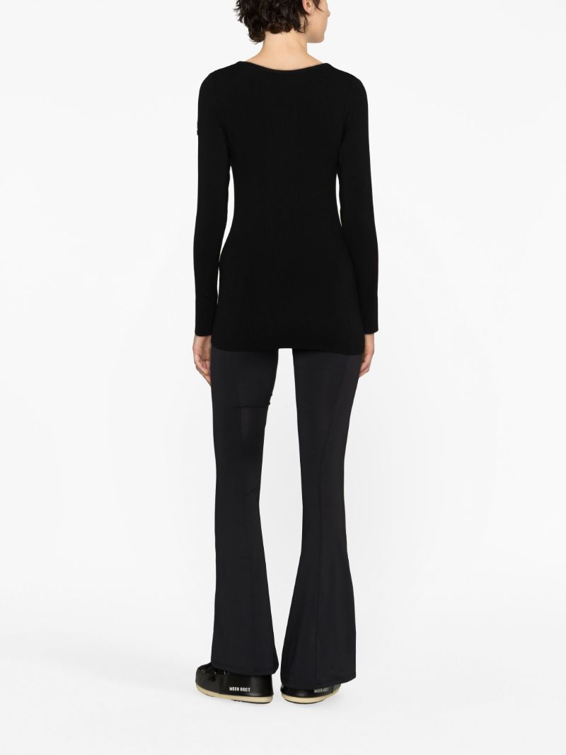 Black Troop Iii Modal-blend Top