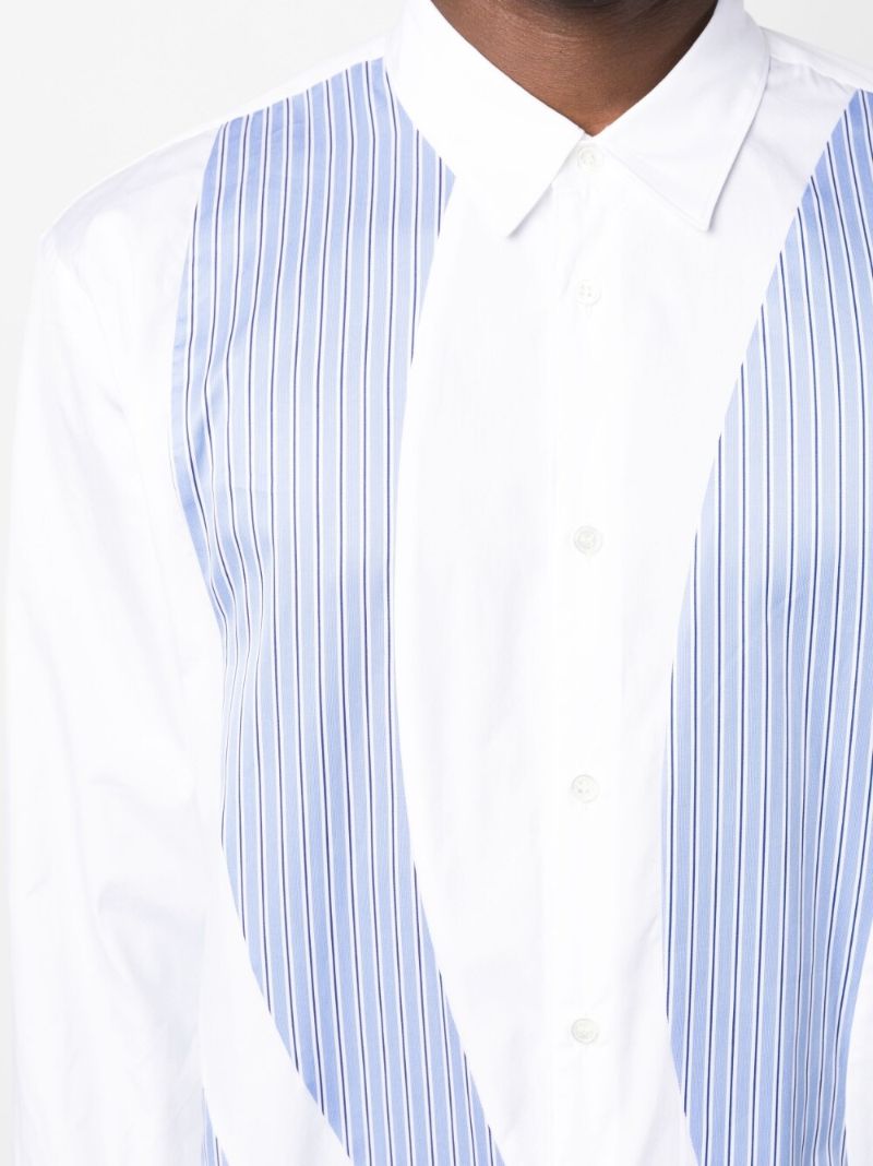 White Striped Cotton Shirt