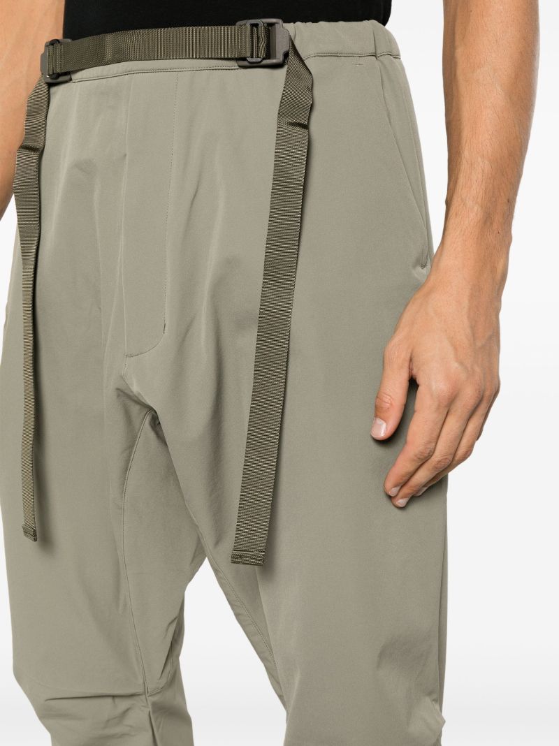 Green Schoeller Dryskin Drawcord Trousers