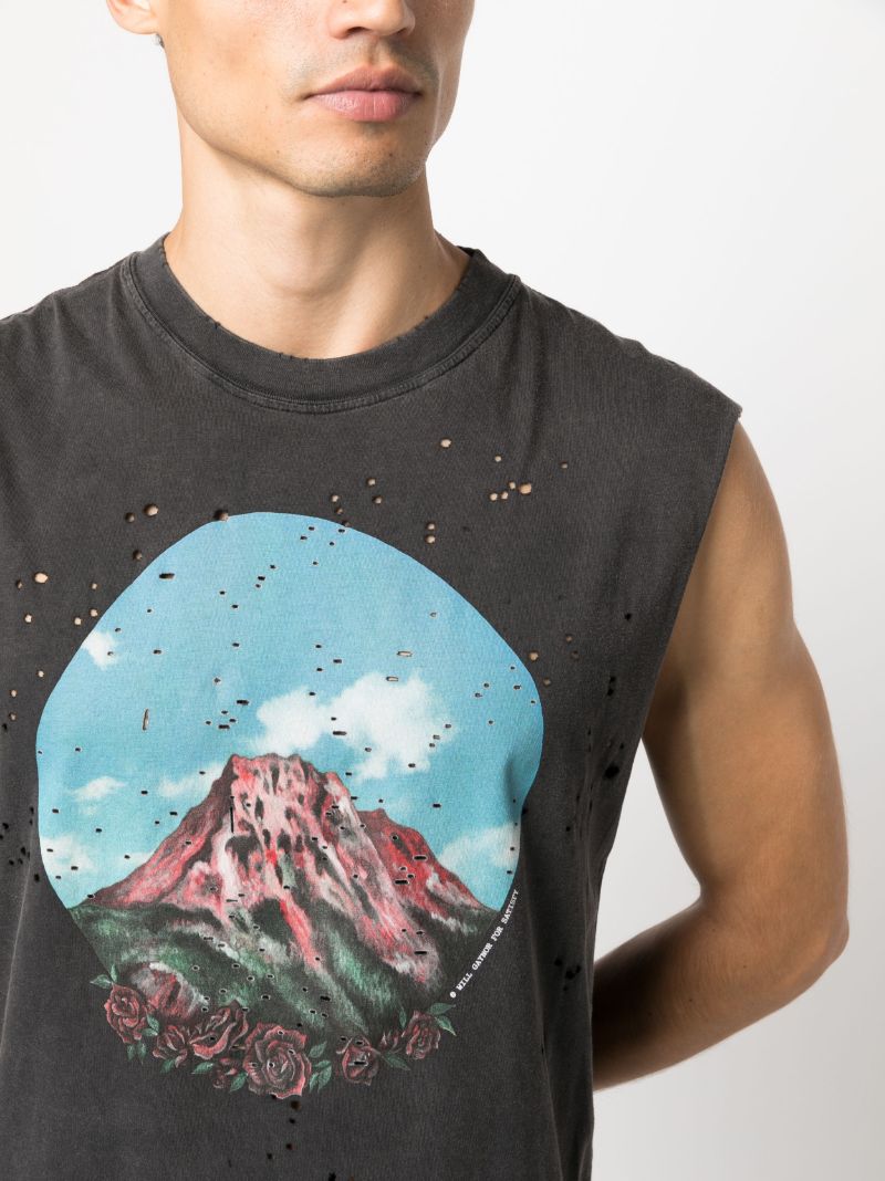 Black Mothtech Organic Cotton Tank Top