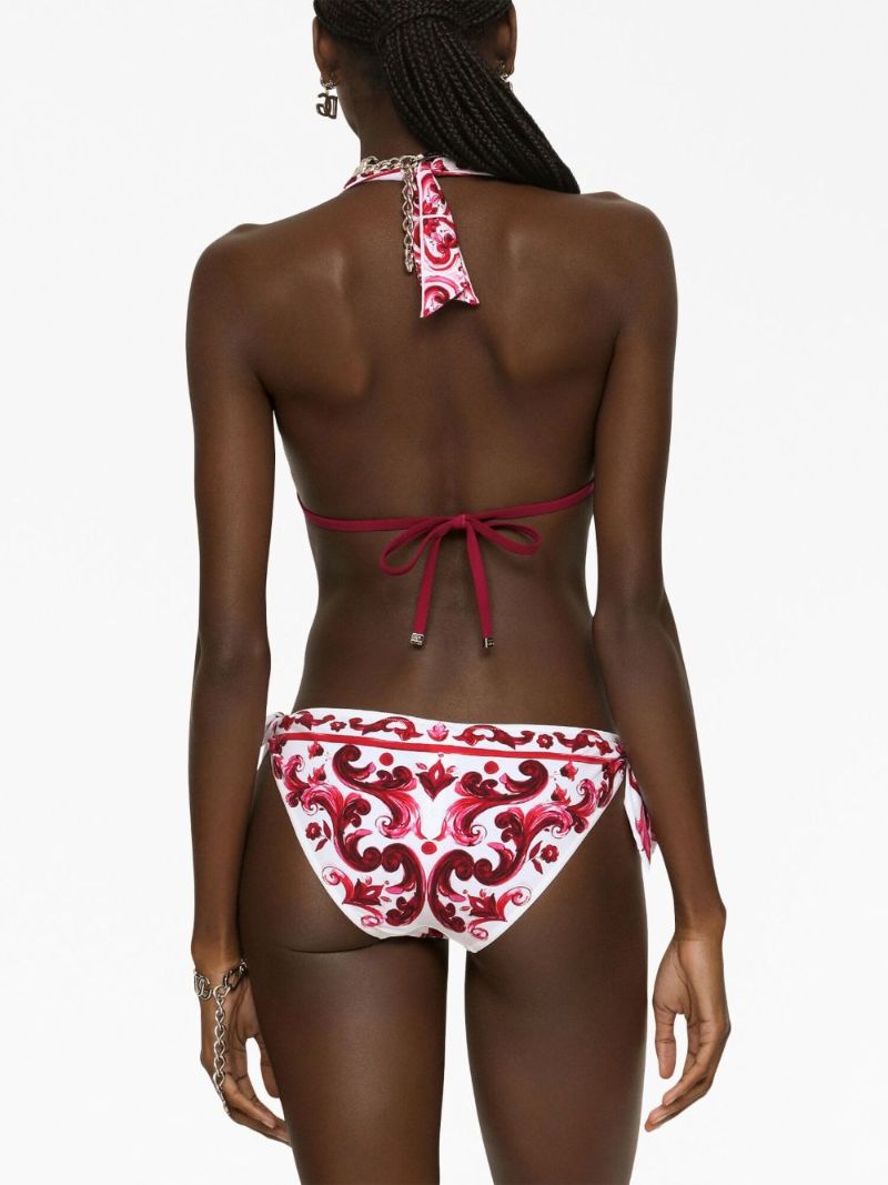 Red Majolica Bikini
