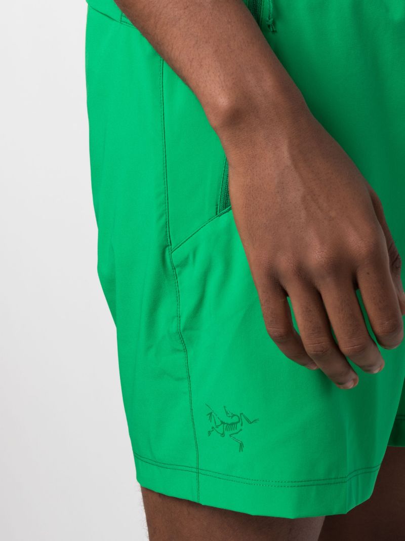 Green Incendo Track Shorts