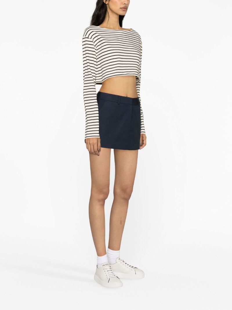 Blue Isle A-line Mini Skirt