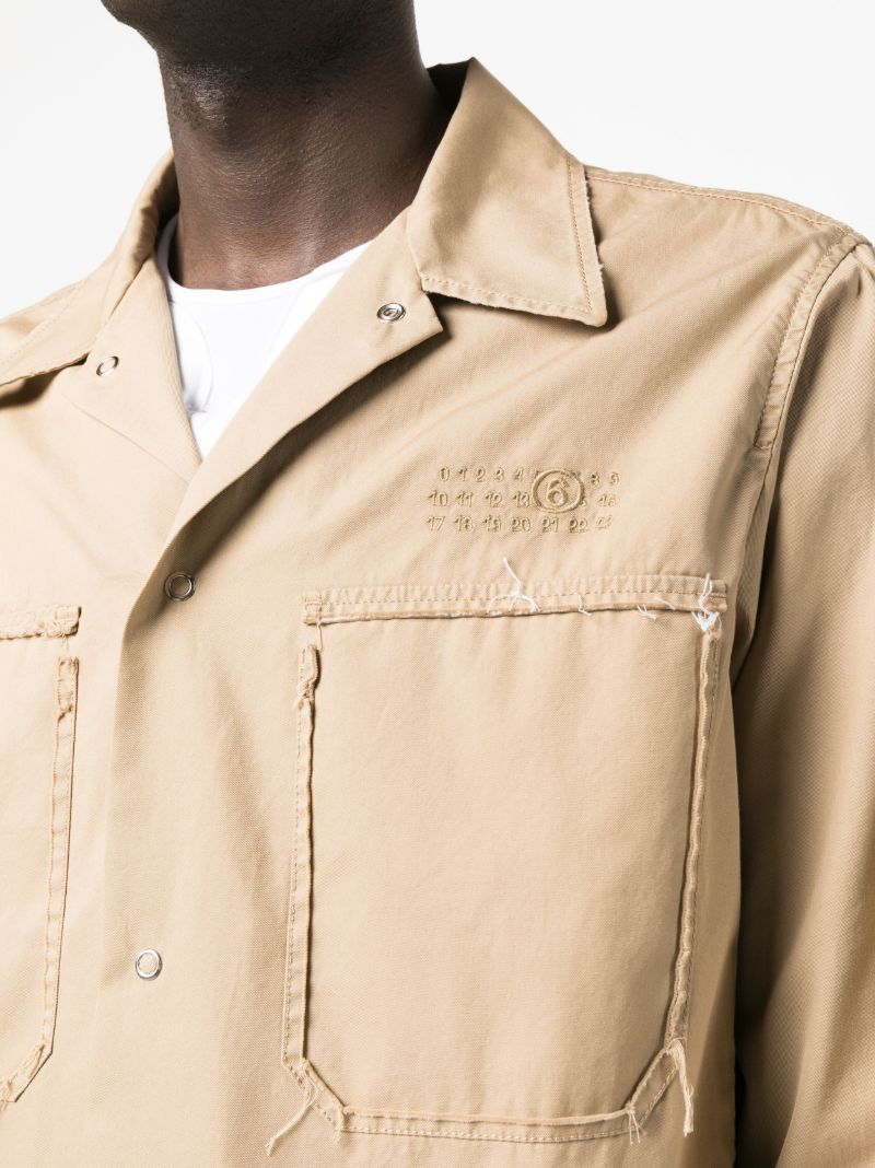 Beige Cropped Lightweight Jacket