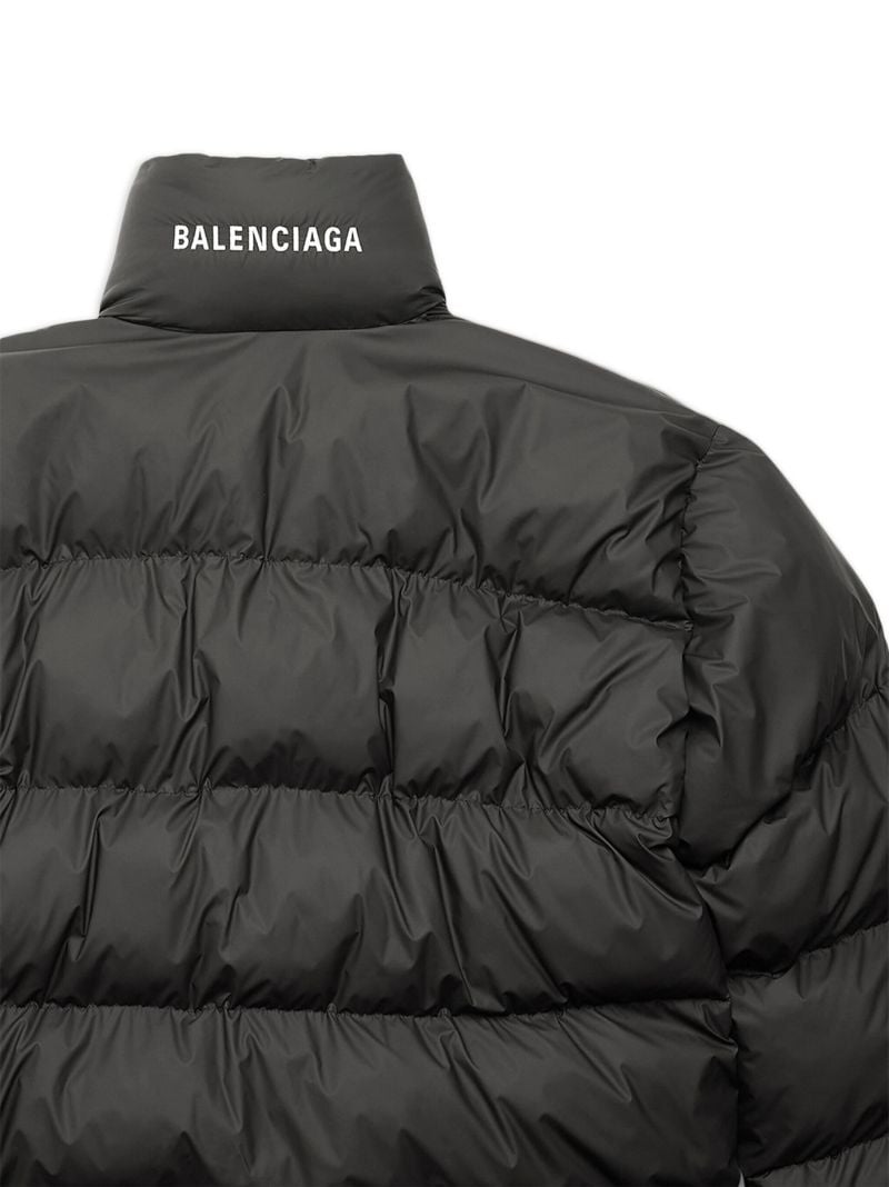 Black Logo-print Padded Jacket