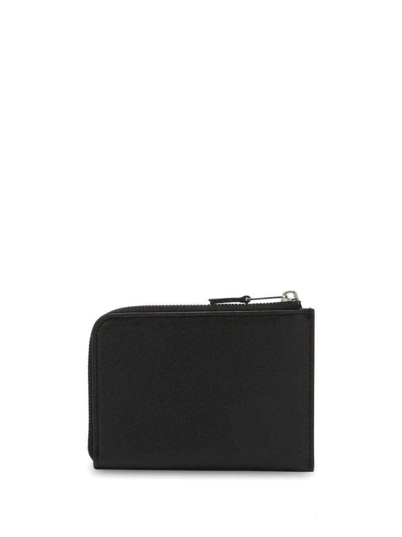 Black Sketchy Print Wallet
