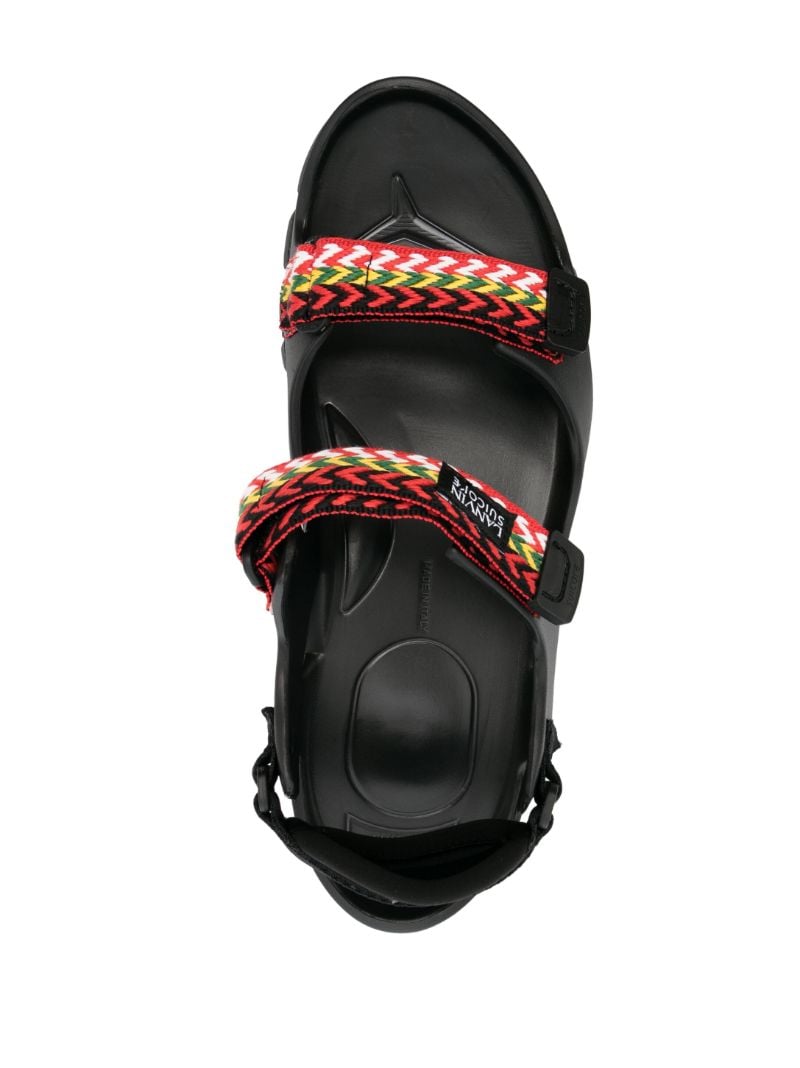 X Suicoke Black Curb Sandals