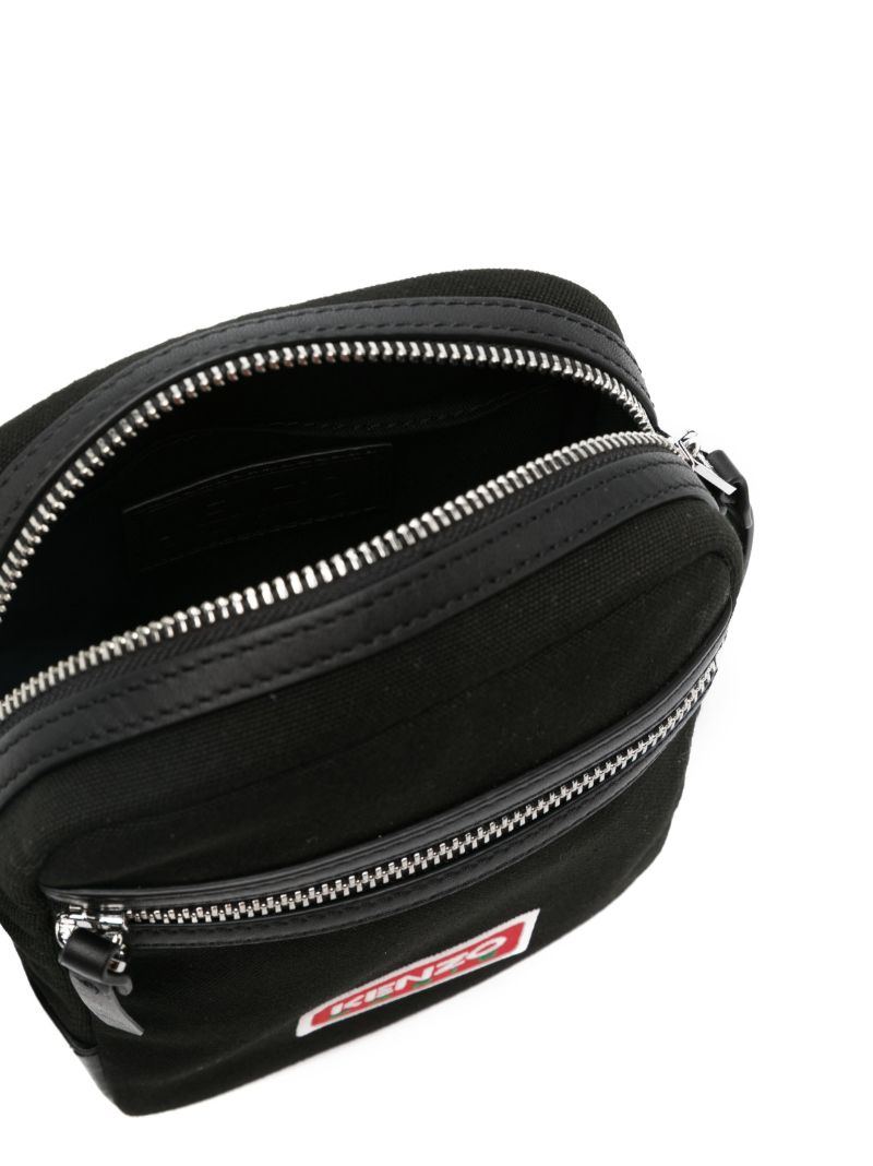 Black Explore Cross Body Bag
