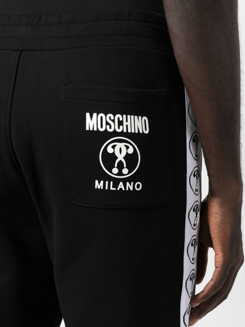 Black Logo-print Track Pants