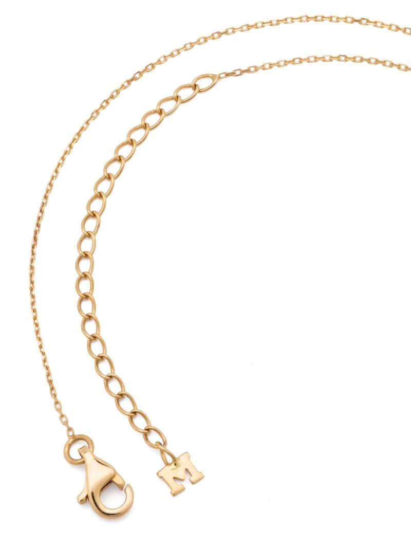 14k Yellow Gold La Barre Small Diamond Necklace