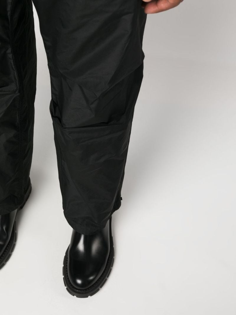 Black Straight-leg Trousers