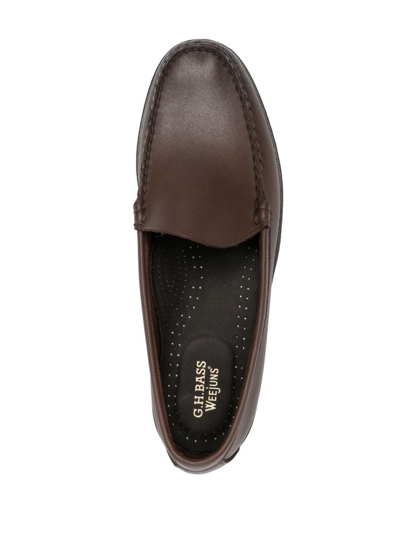 Brown Weejuns Venetian Leather Loafers
