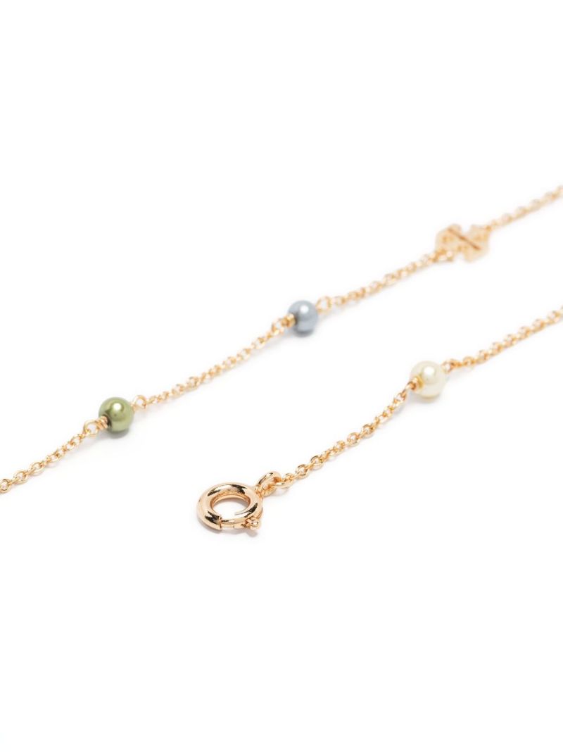 Gold-tone Kira Pearl Delicate Necklace