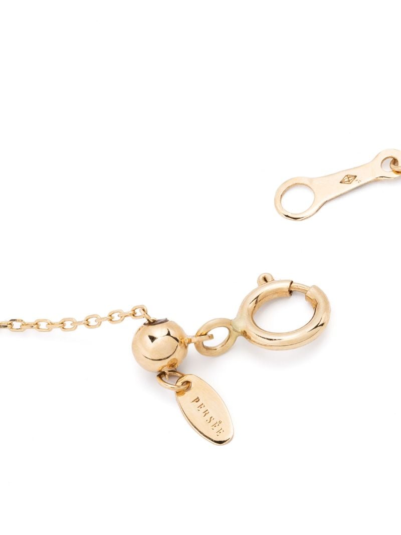 18k Yellow Gold DanaÃ_x0083_© Five Diamonds Necklace