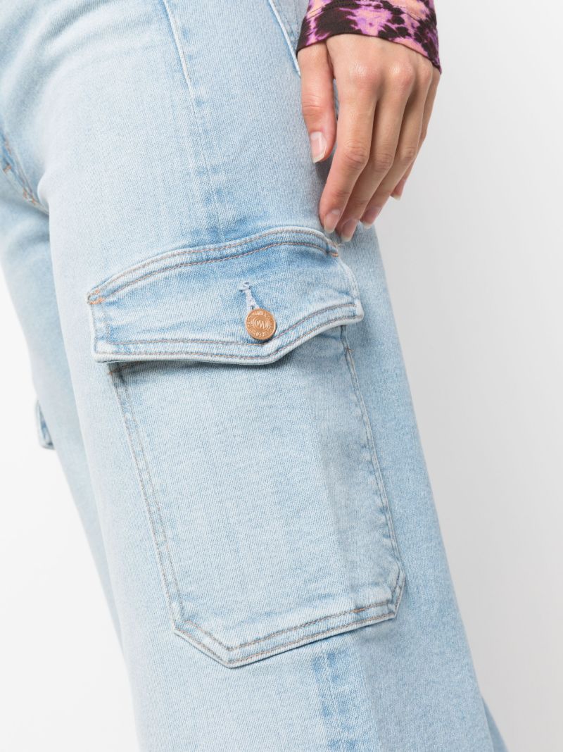 Blue the Undercover Cargo Wide Legs Jeans
