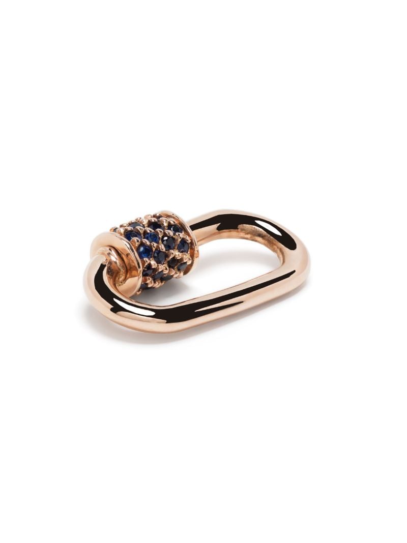 14k Rose Gold Stoned Babylock Pendant