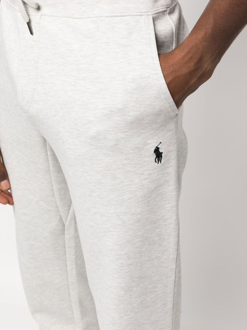 Grey Pony Embroidered Sweatpants