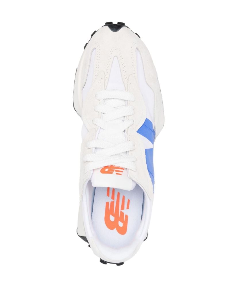 White 327 Low-top Sneakers