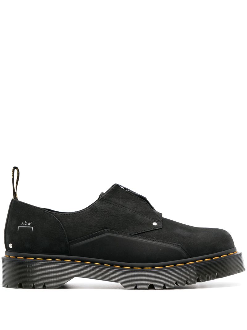 X Dr. Martens Black 1461 Bex Low Derby Shoes