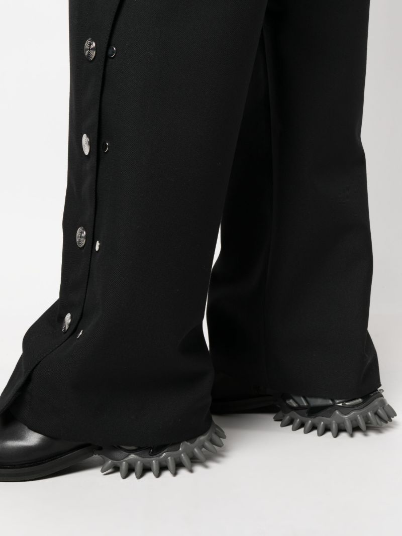 Black Carisbrooke Wide-leg Trousers