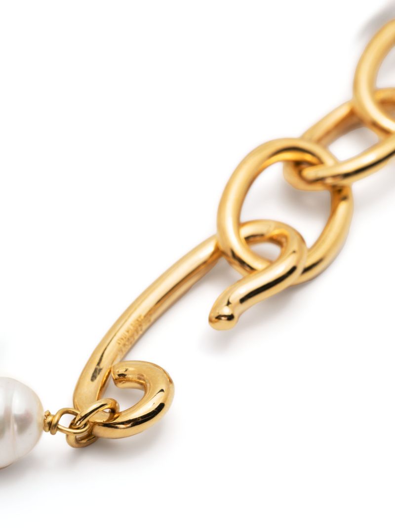 Gold-tone Pearl Bracelet
