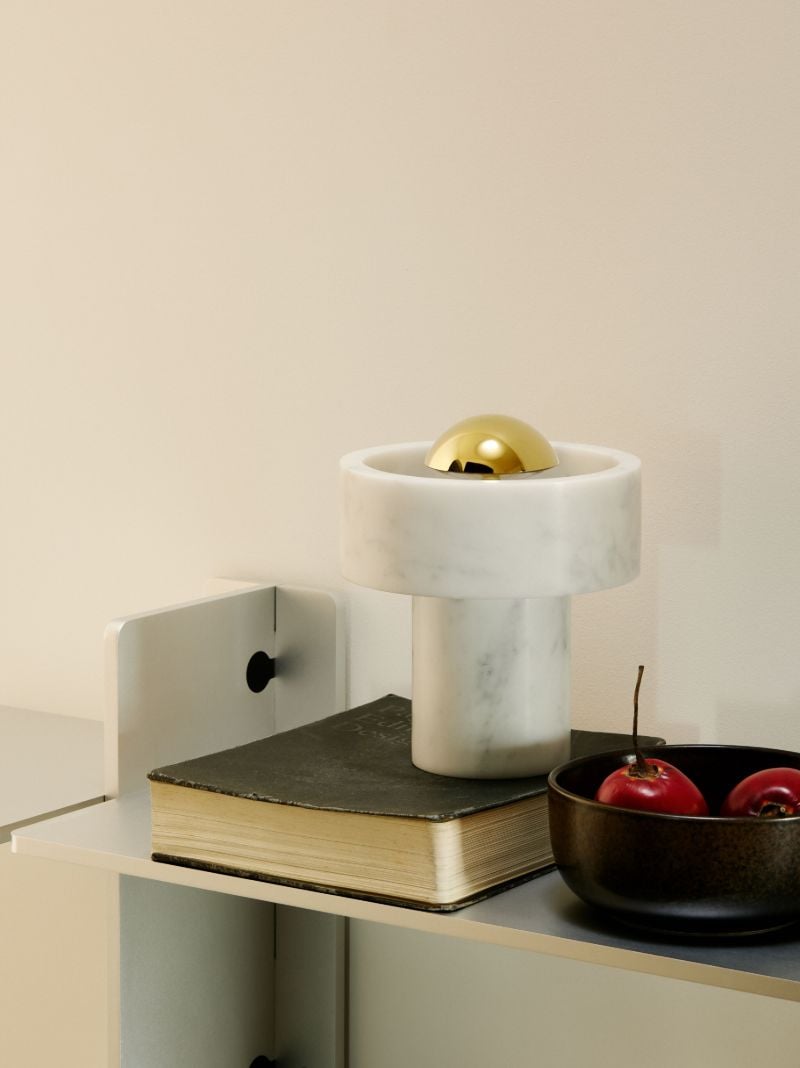 White Stone Portable Led Lamp