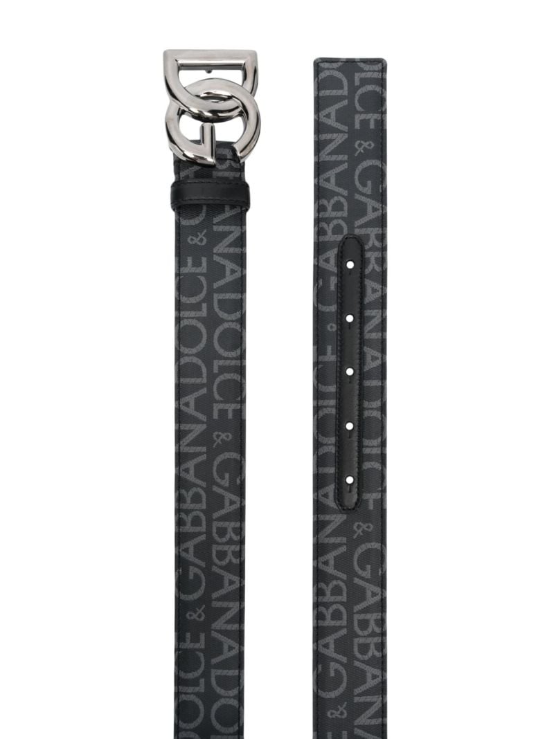 Black Dg Buckle Belt