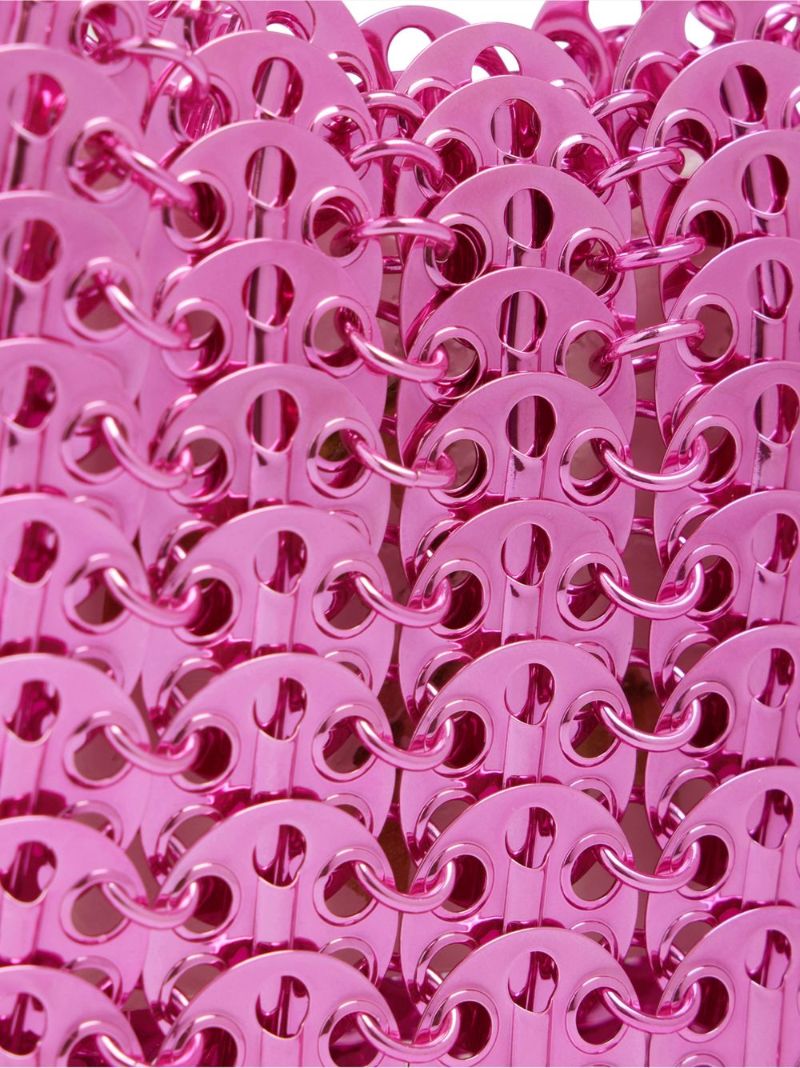 Pink Nano 1969 Chainmail Mini Bag