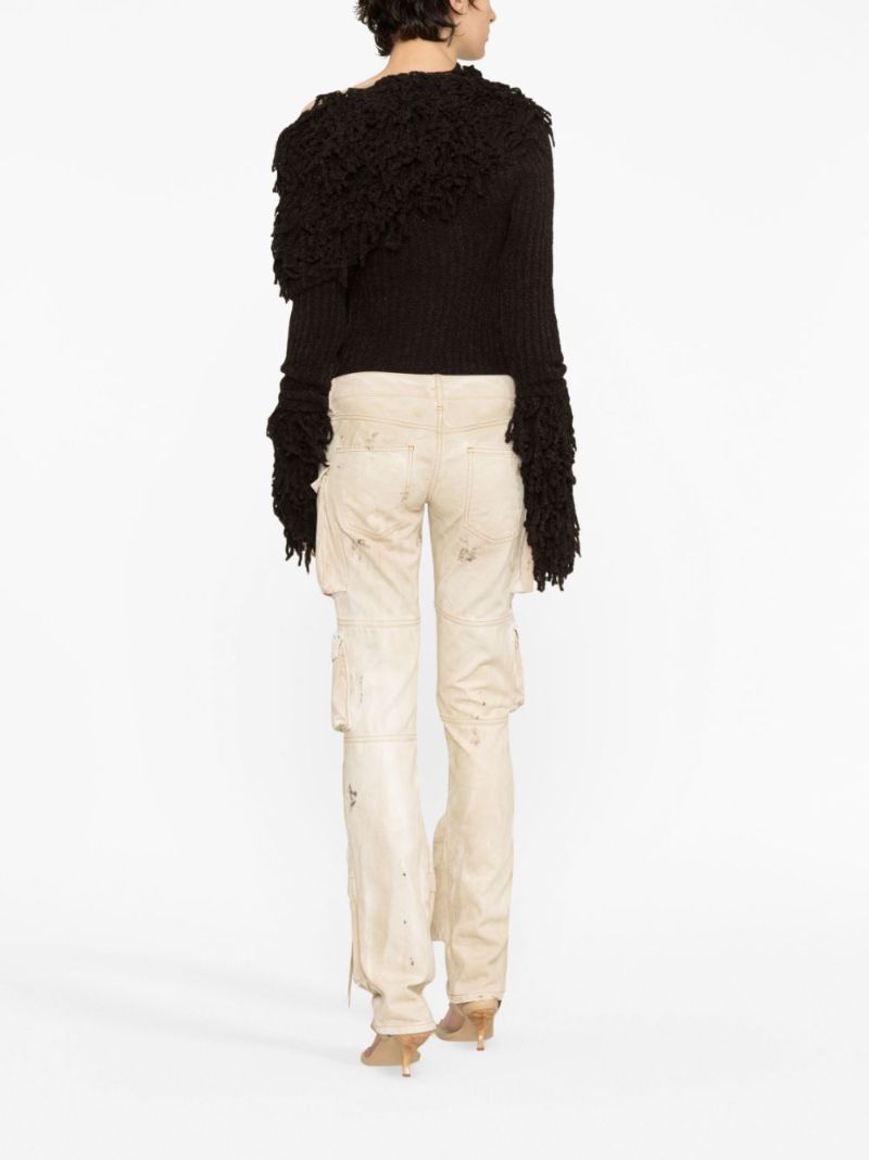 Neutral Essie Cotton Cargo Pants