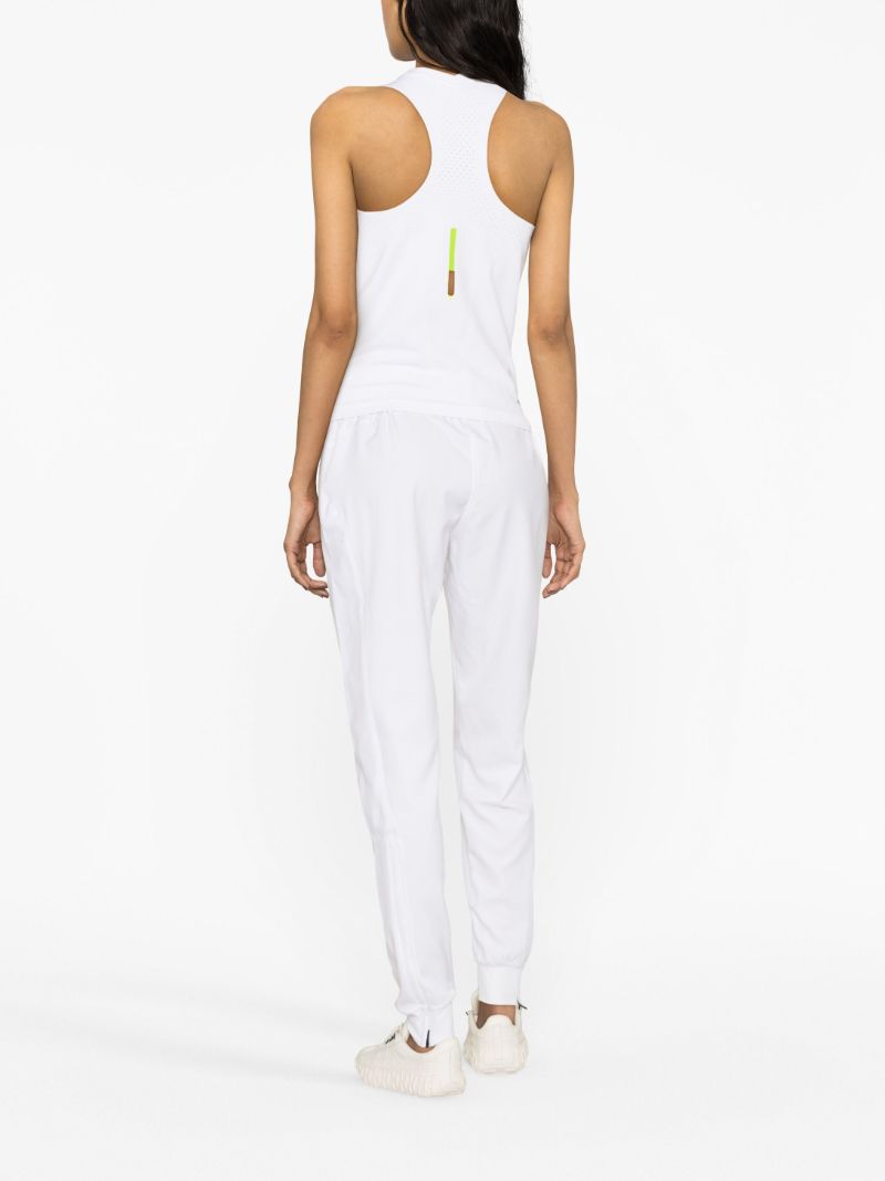 White Pro Track Pants