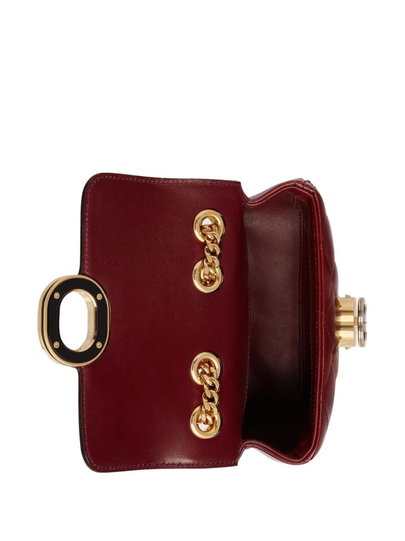 Red Deco Mini Shoulder Bag