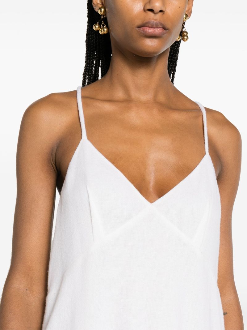 Neutral Knitted Maxi Dress