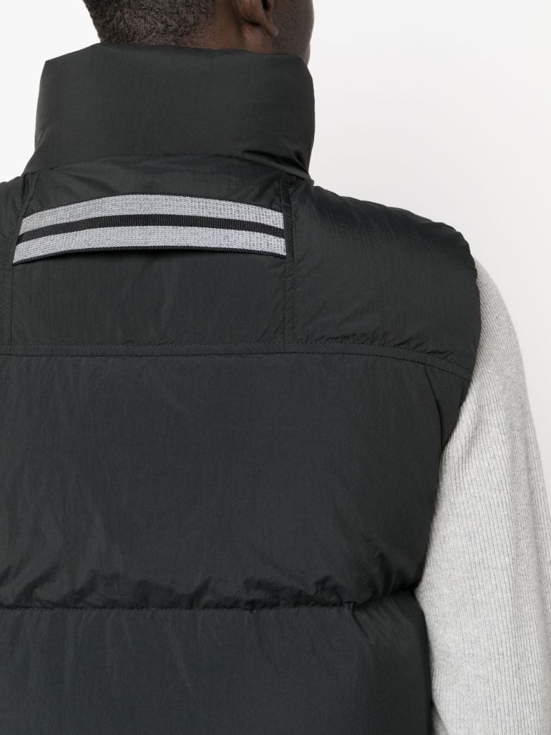 Black Lawrence Quilted Gilet
