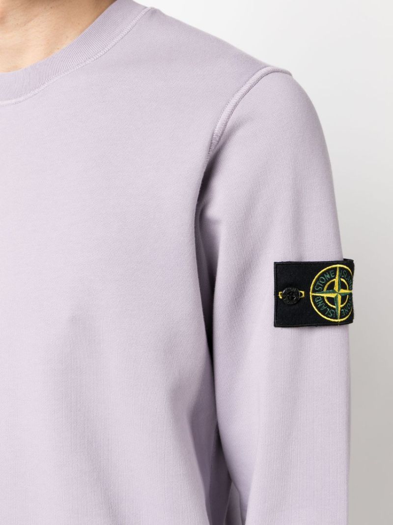 Purple Cotton Sweatshirt