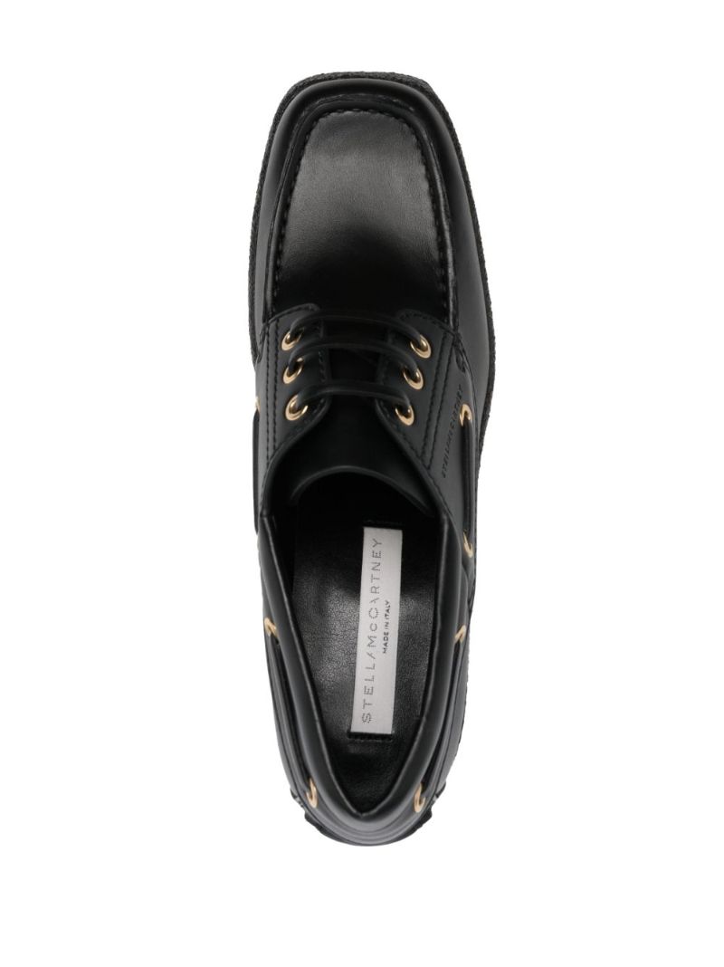 Black Skyla 115 Loafer Pumps